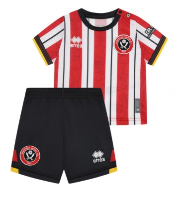 Sheffield United Primera Equipación Niños 2024-25 Manga Corta (+ Pantalones cortos)